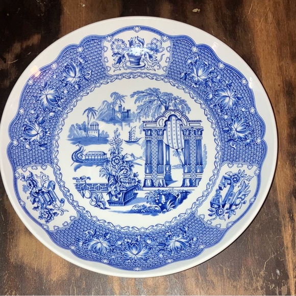 Spode Pagoda Pasta Bowl - Picture 1 of 3